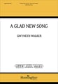 A Glad New Song SATB choral sheet music cover
